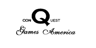 CONQUEST GAMES AMERICA logo