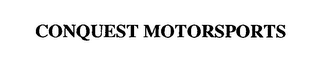 CONQUEST MOTORSPORTS logo