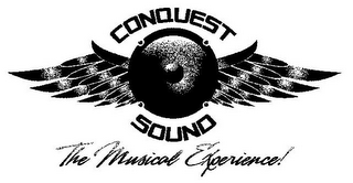 CONQUEST SOUND THE MUSICAL EXPERIENCE! logo