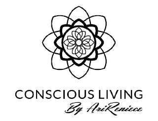 CONSCIOUS LIVING BY ARI RENIECE logo