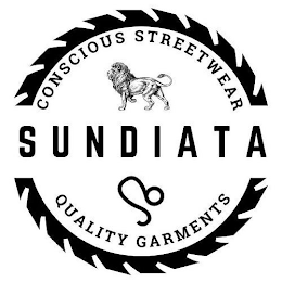 CONSCIOUS STREETWEAR SUNDIATA S QUALITY GARMENTS logo