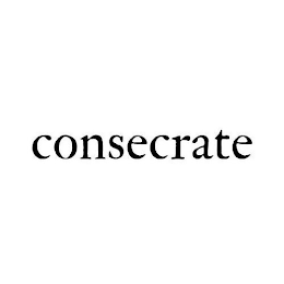 CONSECRATE logo