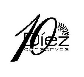 CONSERVAS DIEZ 10 logo