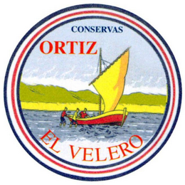 CONSERVAS ORTIZ EL VELERO logo