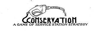 CONSERVATION A GAME OF SERVICE STATION STRATEGY logo