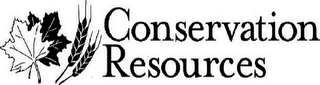 CONSERVATION RESOURCES logo