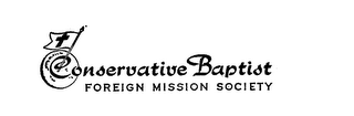 CONSERVATIVE BAPTIST FOREIGN MISSION SOCIETY logo