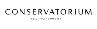 CONSERVATORIUM BEAUTIFULLY COMPOSED logo