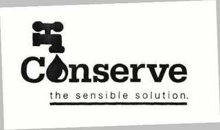 CONSERVE THE SENSIBLE SOLUTION. logo