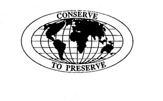 CONSERVE TO PRESERVE logo