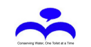 CONSERVING WATER, ONE TOILET AT A TIME logo
