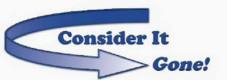 CONSIDER IT GONE logo