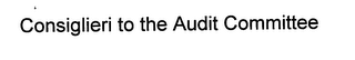 CONSIGLIERI TO THE AUDIT COMMITTEE logo