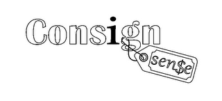 CONSIGN SENSE logo
