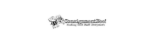 CONSIGNMENTBEE! FINDING GOOD STUFF EVERYWHERE logo