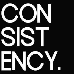CONSISTENCY. logo