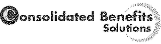 CONSOLIDATED BENEFITS SOLUTIONS logo
