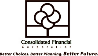 CONSOLIDATED FINANCIAL C O R P O R A T I O N BETTER CHOICES. BETTER PLANNING. BETTER FUTURE. logo