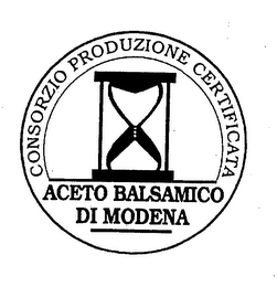 CONSORZIO PRODUZIONE CERTIFICATA ACETO BALSAMICO DI MODENA logo