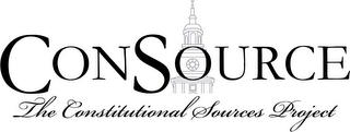 CONSOURCE THE CONSTITUTIONAL SOURCES PROJECT logo