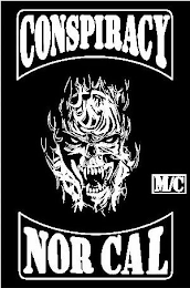 CONSPIRACY M/C NOR CAL logo