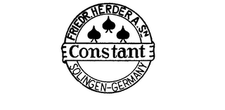 CONSTANT FRIEDR. HERDER A. SN. SOLINGEN-GERMANY logo