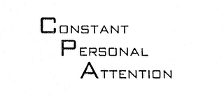 CONSTANT PERSONAL ATTENTION logo