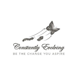 CONSTANTLY EVOLVING BE THE CHANGE YOU ASPIRE logo