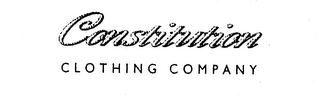 CONSTITUTION CLOTHING COMPANY logo