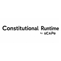 CONSTITUTIONAL RUNTIME BY SCAIPE logo