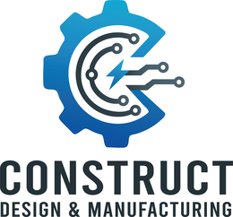 CONSTRUCT DESIGN & MANUFACTURING logo