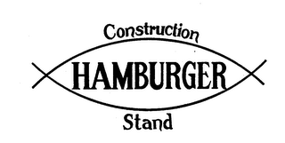 CONSTRUCTION HAMBURGER STAND logo
