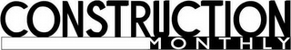 CONSTRUCTION MONTHLY logo