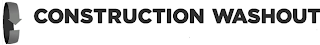 CONSTRUCTION WASHOUT logo