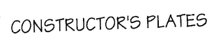 CONSTRUCTOR'S PLATES logo