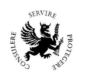 CONSULERE SERVIRE PROTEGERE logo
