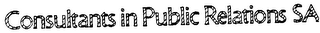 CONSULTANTS IN PUBLIC RELATIONS SA logo