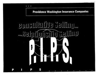 CONSULTATIVE SELLING ......RELATIONSHIP SELLING P.I.P.S. logo