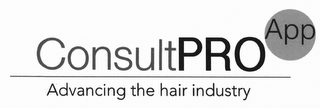 CONSULTPRO APP ADVANCING THE HAIR INDUSTRY logo