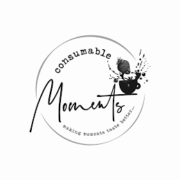 CONSUMABLE MOMENTS MAKING MOMENTS TASTE BETTER... logo