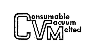 CONSUMABLE VACUUM MELTED logo