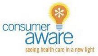 CONSUMER AWARE SEEING HEALTH CARE IN A NEW LIGHT logo