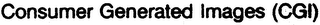 CONSUMER GENERATED IMAGES (CGI) logo