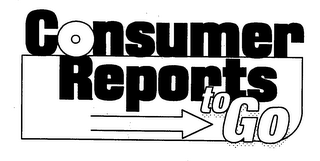 CONSUMER REPORTS TO GO logo