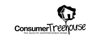 CONSUMER TREEHOUSE YOUR SOURCE FOR UNSOLICITED PRODUCT REVIEWS logo