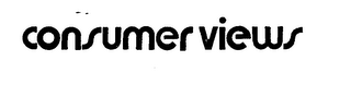 CONSUMER VIEWS logo