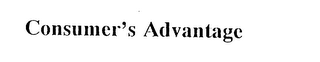 CONSUMER'S ADVANTAGE logo
