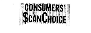 CONSUMERS' $CAN CHOICE logo