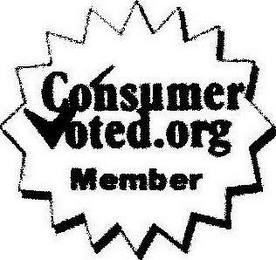 CONSUMERVOTED.ORG MEMBER logo