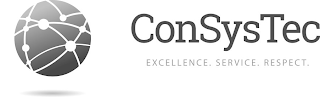 CONSYSTEC EXCELLENCE. SERVICE. RESPECT. logo